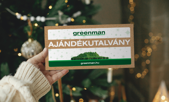 Greenman Ajándékutalvány - Karácsonyi ajándék